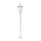Witte klassieke buitenlamp aluminium, Leanna, IP44