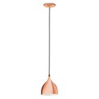 Koperen design hanglamp metaal, Piglio