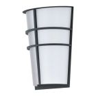 Antraciete moderne buitenlamp kunststof, Bastiaan, IP44
