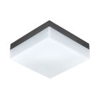 Antraciete buitenlamp kunststof, Allon, IP44