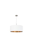 Koperen moderne hanglamp stof, Abano