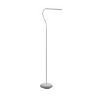 Witte moderne vloerlamp kunststof, Brennan, 5W, 4000K LED, met touchdimmer