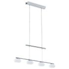 Chromen moderne hanglamp staal, Frederico, 4W, 3000K LED