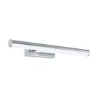 Chromen wandlamp kunststof, Chandeni, 7W, 4000K LED, IP44