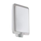 Buiten wandlamp Jayce RVS wit