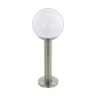 Zilveren moderne buitenlamp rvs, Baukje, IP44