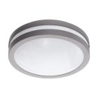 Zilveren buitenlamp metaal, Justin, IP44