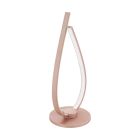 Gouden design tafellamp, Josef, aluminium
