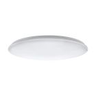 Witte plafonniere Patryk, staal, met verstelbare lichtkleur