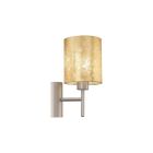Stalen wandlamp Megan beige
