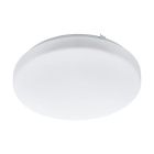 Witte plafonniere Eloise, staal, 11w 3000K (warm wit) LED