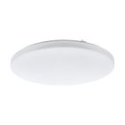 Witte plafonniere Eloise, staal, 33w 3000K (warm wit) LED
