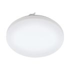 Witte plafondlamp kunststof, Eloise, 14,6W, 3000K LED, IP44