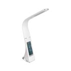 Witte moderne bureaulamp kunststof, Malissa, 3W, 5000K LED, met schakelaar