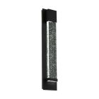 Zwarte moderne buitenlamp, Yvanca, aluminium, 3w 3000K (warm wit) LED