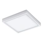 Witte moderne buitenlamp , Evi, 22W, warm tot koud wit verstelbare LED, IP44, met afstandsbediening
