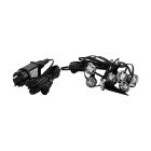 Transparante prikspot Vanja, kunststof, 3W 3000K (warm wit) LED