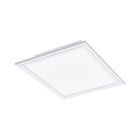 Witte moderne plafonniere, Cathy, aluminium, 14W, met verstelbare lichtkleur