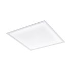 Witte moderne plafonniere, Cathy, aluminium, 30W, met verstelbare lichtkleur
