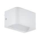 Witte wandlamp Tjalle, aluminium, 6w 3000K (warm wit) LED