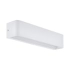 Witte wandlamp Tjalle, aluminium, 12w 3000K (warm wit) LED