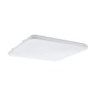 Witte plafonniere Eloise, staal, 50w 3000K (warm wit) LED
