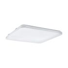 Witte plafonniere Eloise, staal, 50w 3000K (warm wit) LED