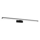 Zwarte moderne spiegelverlichting aluminium, Nancy, 14W, 4000K LED, IP44
