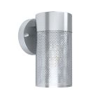 Zilveren moderne buitenlamp, Liliane, rvs, IP44