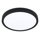 Witte smart plafondlamp kunststof, Geraldo, 19,5W, warm tot koud wit verstelbare LED, IP44