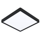 Witte smart plafondlamp kunststof, Geraldo, 19,5W, warm tot koud wit verstelbare LED, IP44
