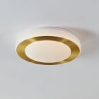 Gouden badkamer plafondlamp kunststof, Amina, 3,6W, 3000K LED, IP44