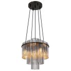 Design hanglamp rookglas, Genelva