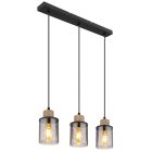 Moderne hanglamp rookglas, Resa