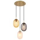 Veelkleurige retro hanglamp glas, Dilata