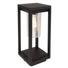 Moderne buitenlamp Vildan, zwart, metaal, IP44