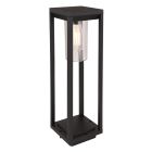 Moderne buitenlamp Vildan, zwart, metaal, IP44