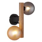 Veelkleurige design wandlamp glas, Melinda