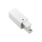 Witte aansluitdoos, aarde Links, 3-fase