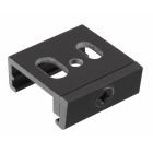 Zwarte plafondbeugel, 3-fase