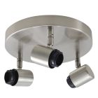 Aluminium plafondfitting zilver, Rika