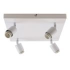 Aluminium plafondfitting wit, Rika