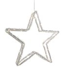 LED kerstster 80 warm witte leds, IP44