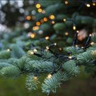 7,2m LED kerstverlichting op batterij, 96 lamps, Binnen en Buiten, met timer