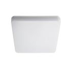 Vierkante badkamer plafondlamp Reece met bewegingssensor, IP54, 18W 4000k