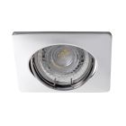 Aluminium inbouwspot chroom, Nesta