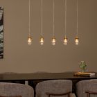 Transparante hanglamp modern, Berliane, 4W, 2700K LED