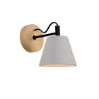 Design wandlamp Possio, Taupe