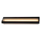 Zwarte badkamer wandlamp modern, Wanda, 15W, 3000K LED, IP44