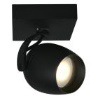 Zwarte badkamer plafondspot modern, Preston, IP44